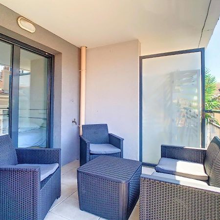 2P Cannes Centre-Ville Terrasse Екстер'єр фото